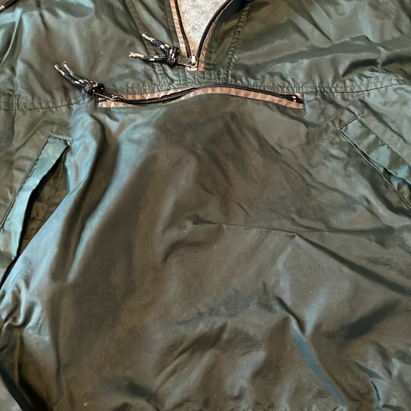 Gap men’s dark green quarter zip windbreaker jacket - Picture 9 of 12